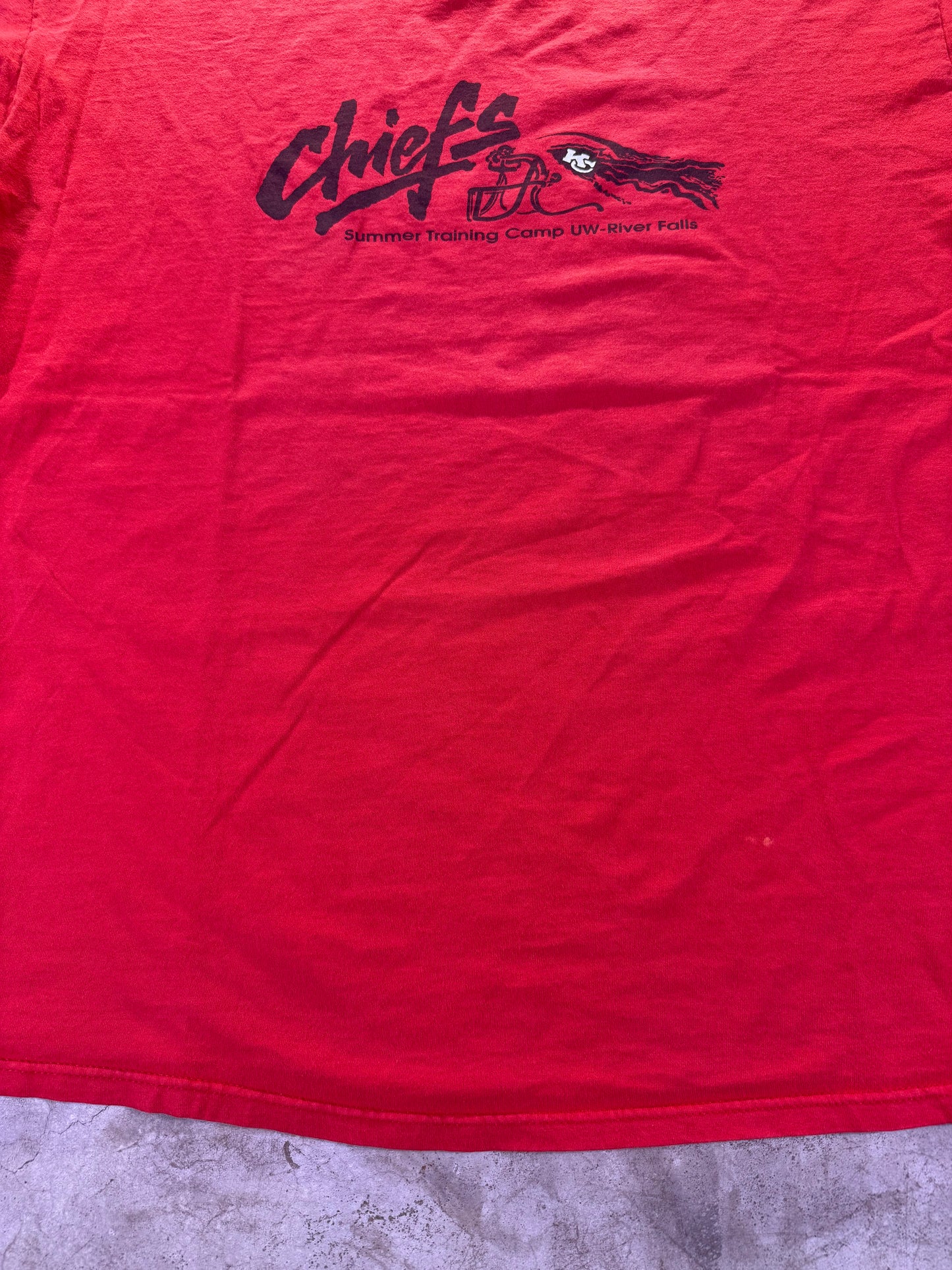 (XL)90s Chiefs Training Camp short sleeve t shirt