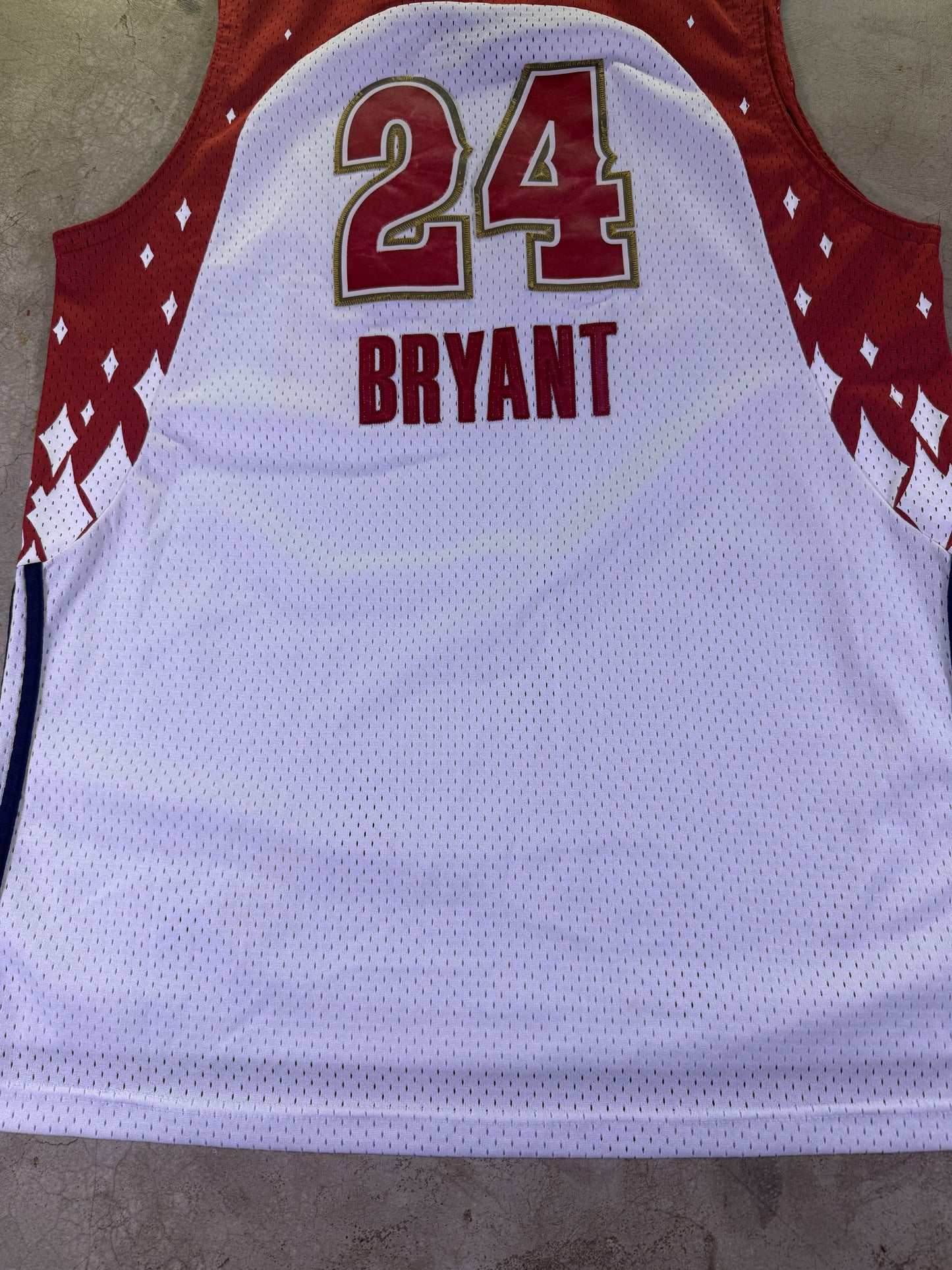 (L)Adidas x NBA 2007 All Star ‘West’ Lakers Jersey Bryant #24