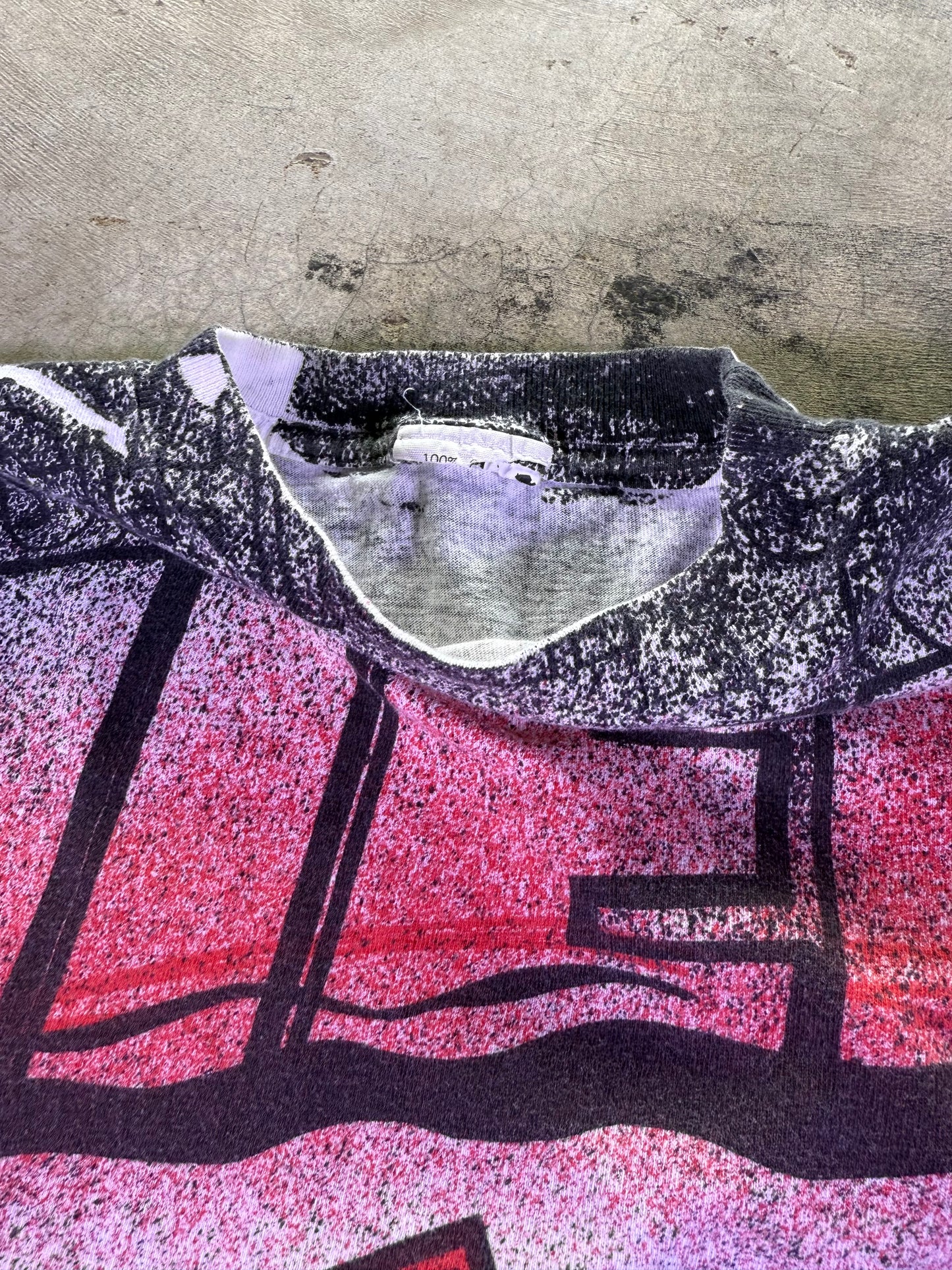 (M) Magic Johnson T’s x NFL KC Chiefs all over print t shirt