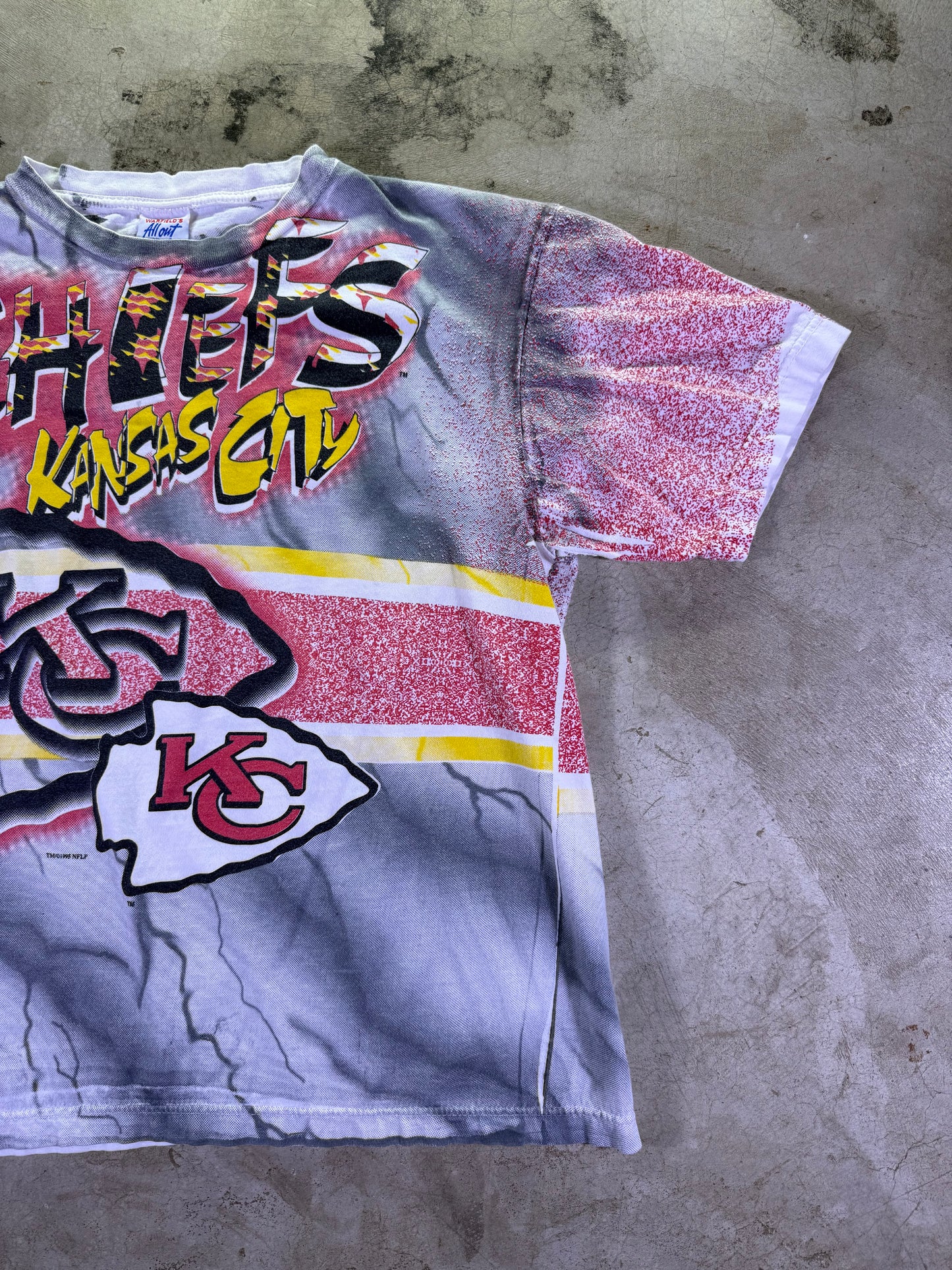 (L)1995 NFL x All Out Sports Warfields Apparel AOP T-shirt