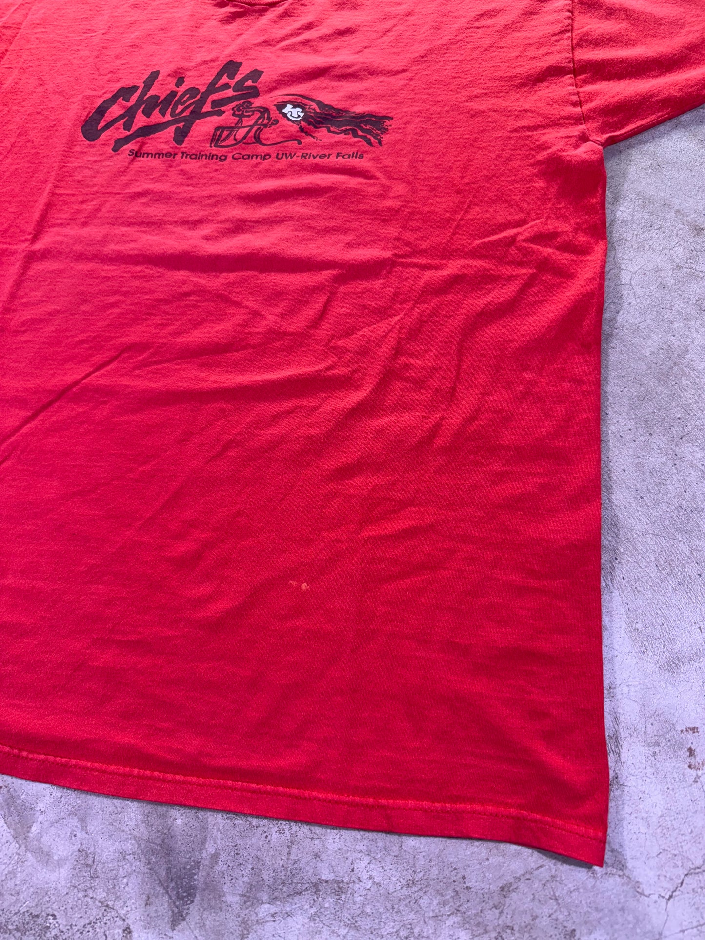 (XL)90s Chiefs Training Camp short sleeve t shirt