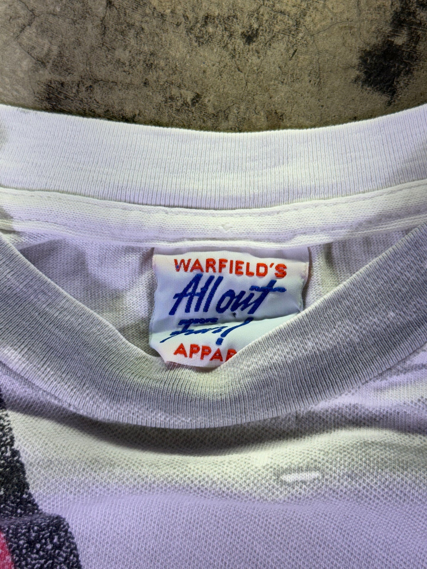 (L) 1995 NFL x All Out Sports Warfields Apparel AOP T-shirt