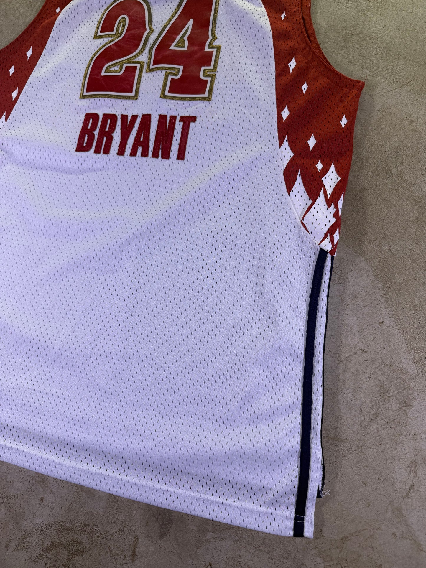 (L)Adidas x NBA 2007 All Star ‘West’ Lakers Jersey Bryant #24