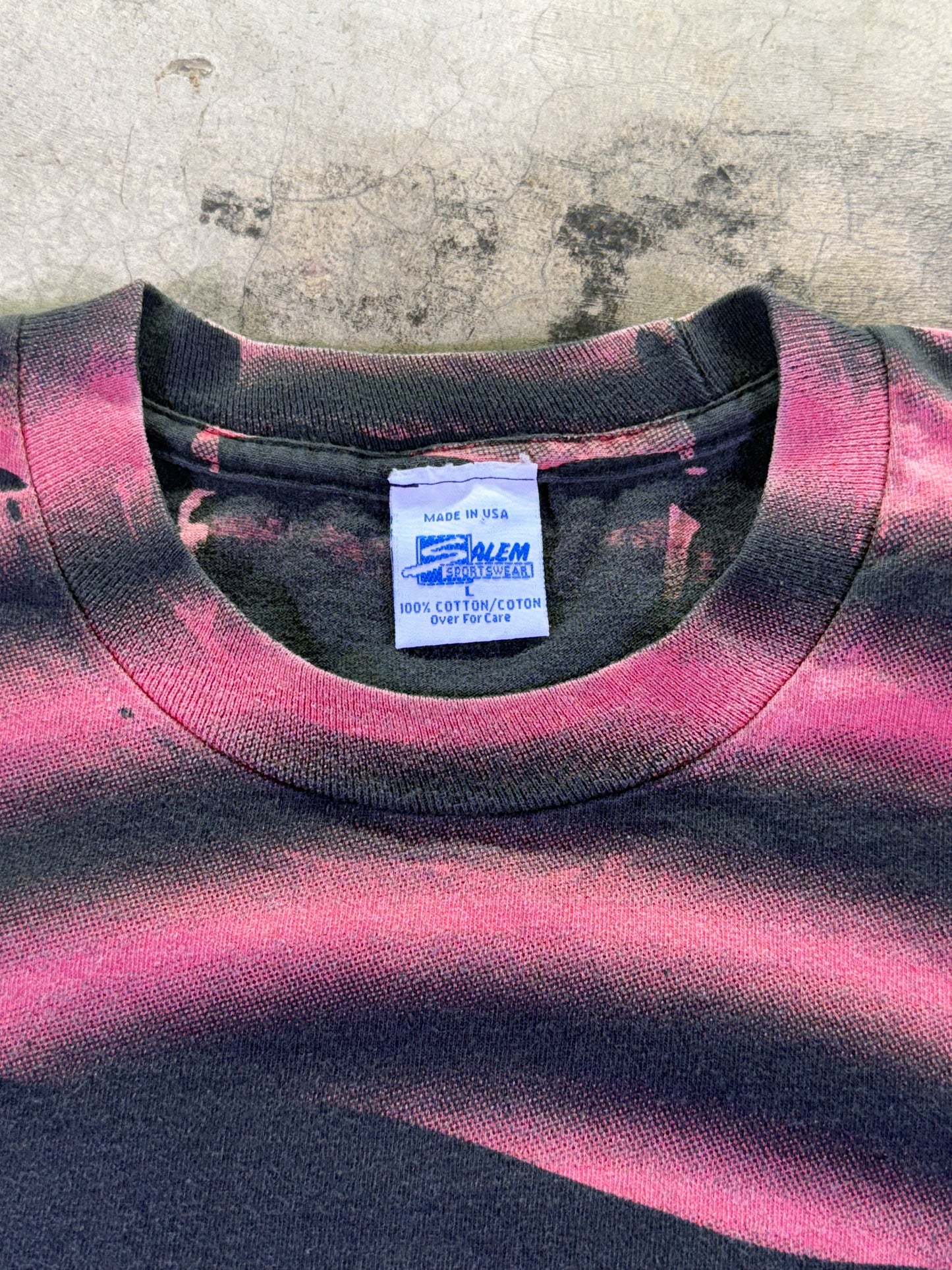 (L) 1993 NFL x Salem Sportswear KC Chiefs Shadow AOP T-Shirt