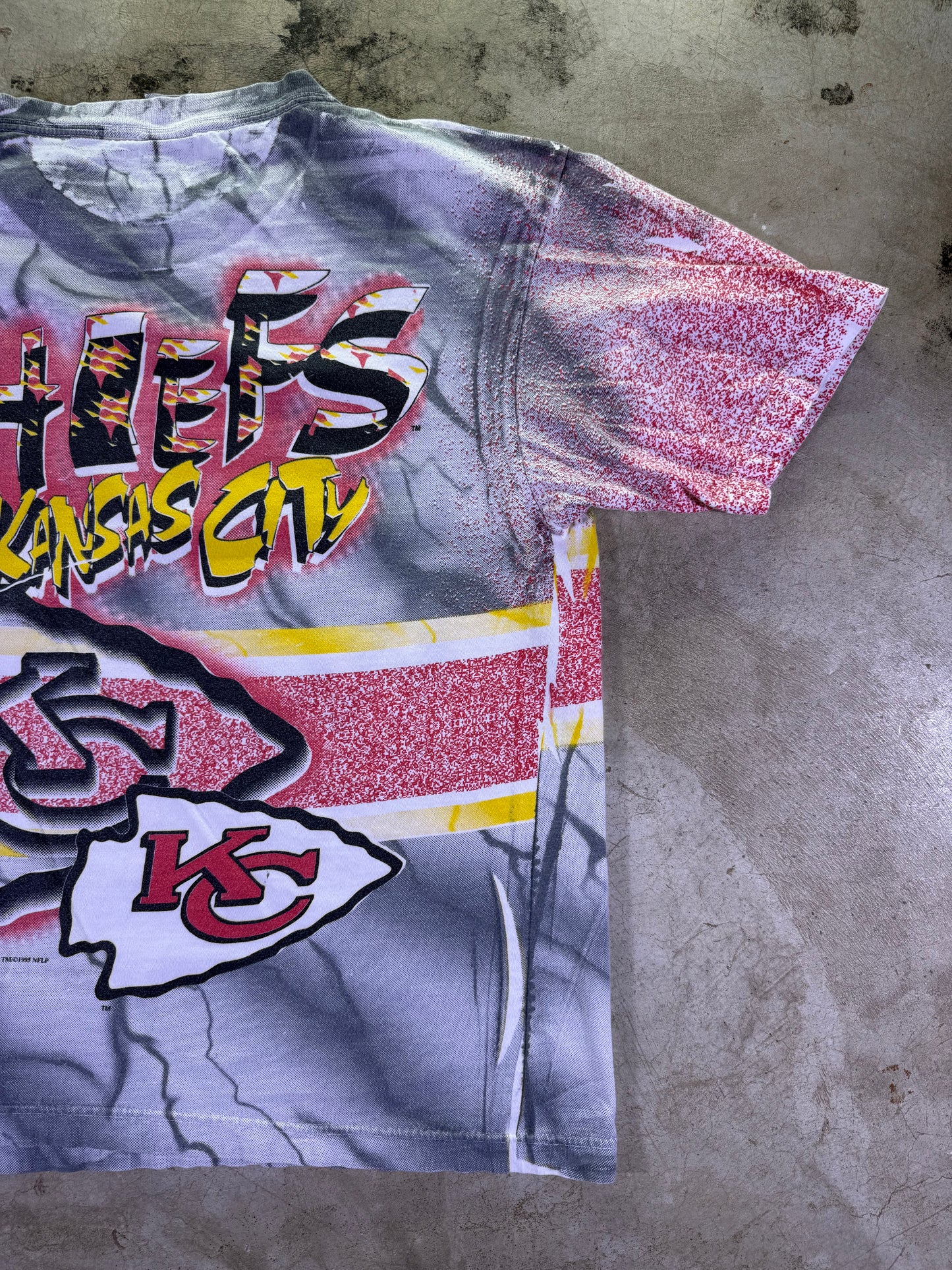 (L)1995 NFL x All Out Sports Warfields Apparel AOP T-shirt