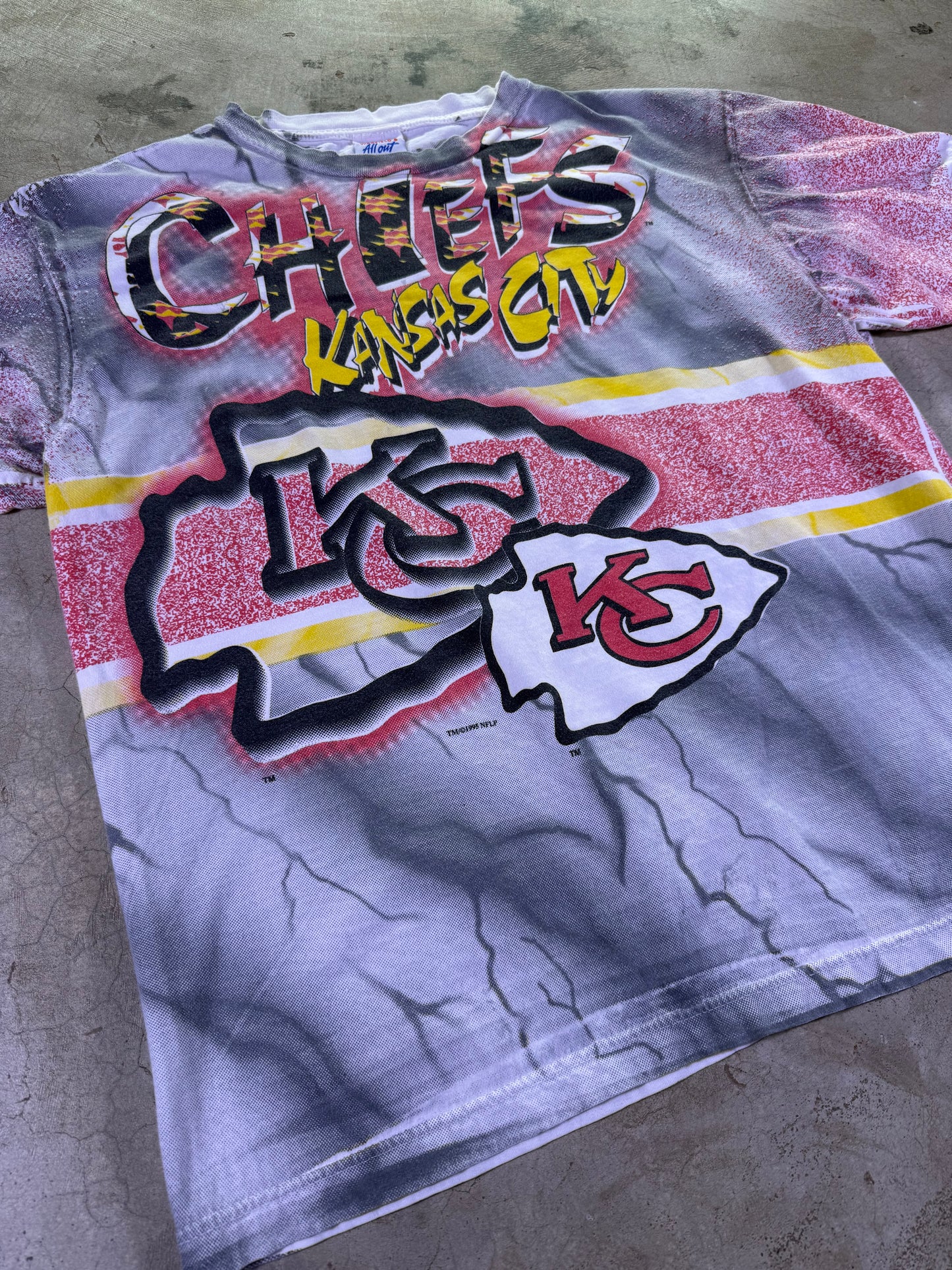 (L)1995 NFL x All Out Sports Warfields Apparel AOP T-shirt