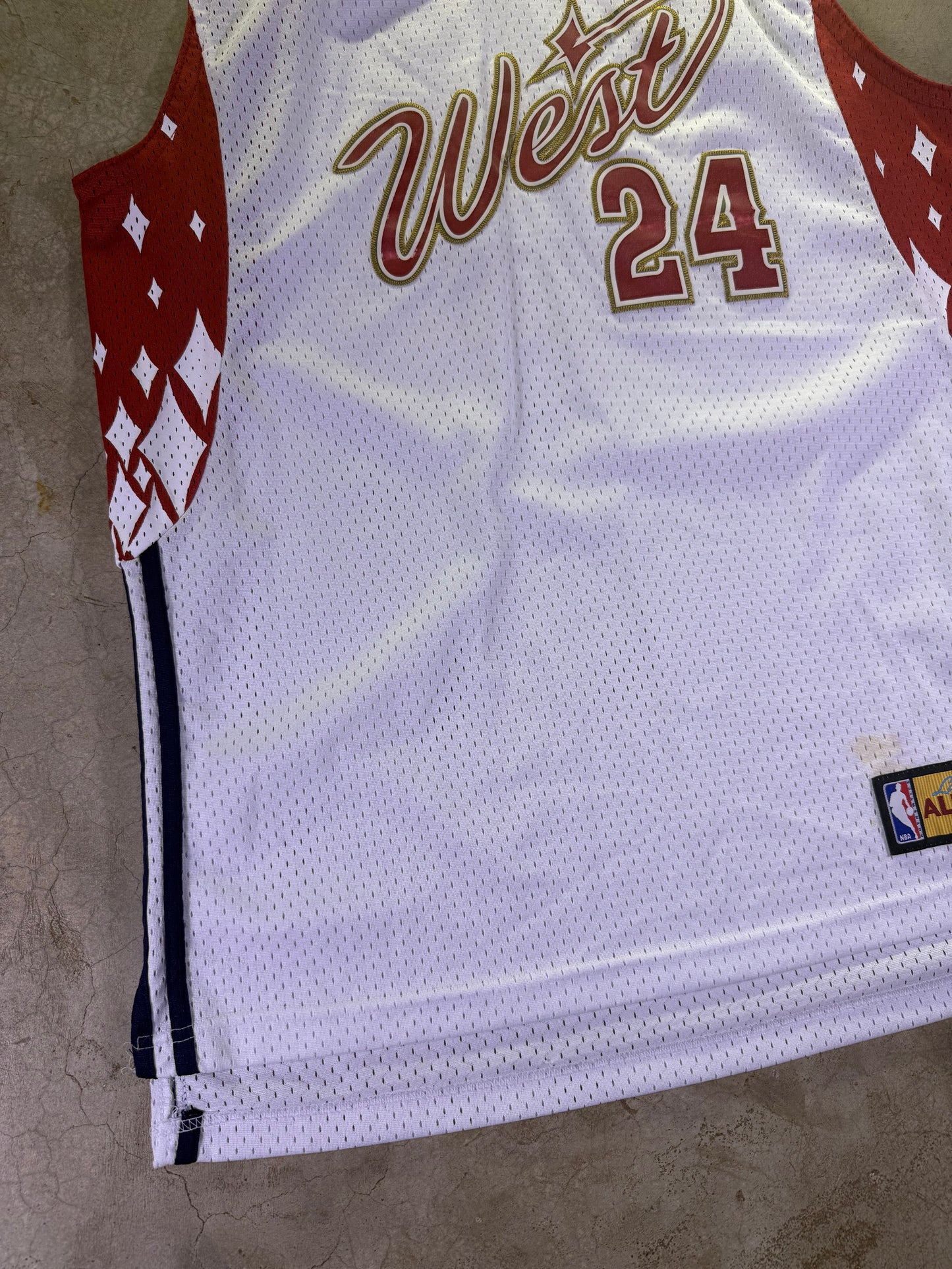 (L)Adidas x NBA 2007 All Star ‘West’ Lakers Jersey Bryant #24