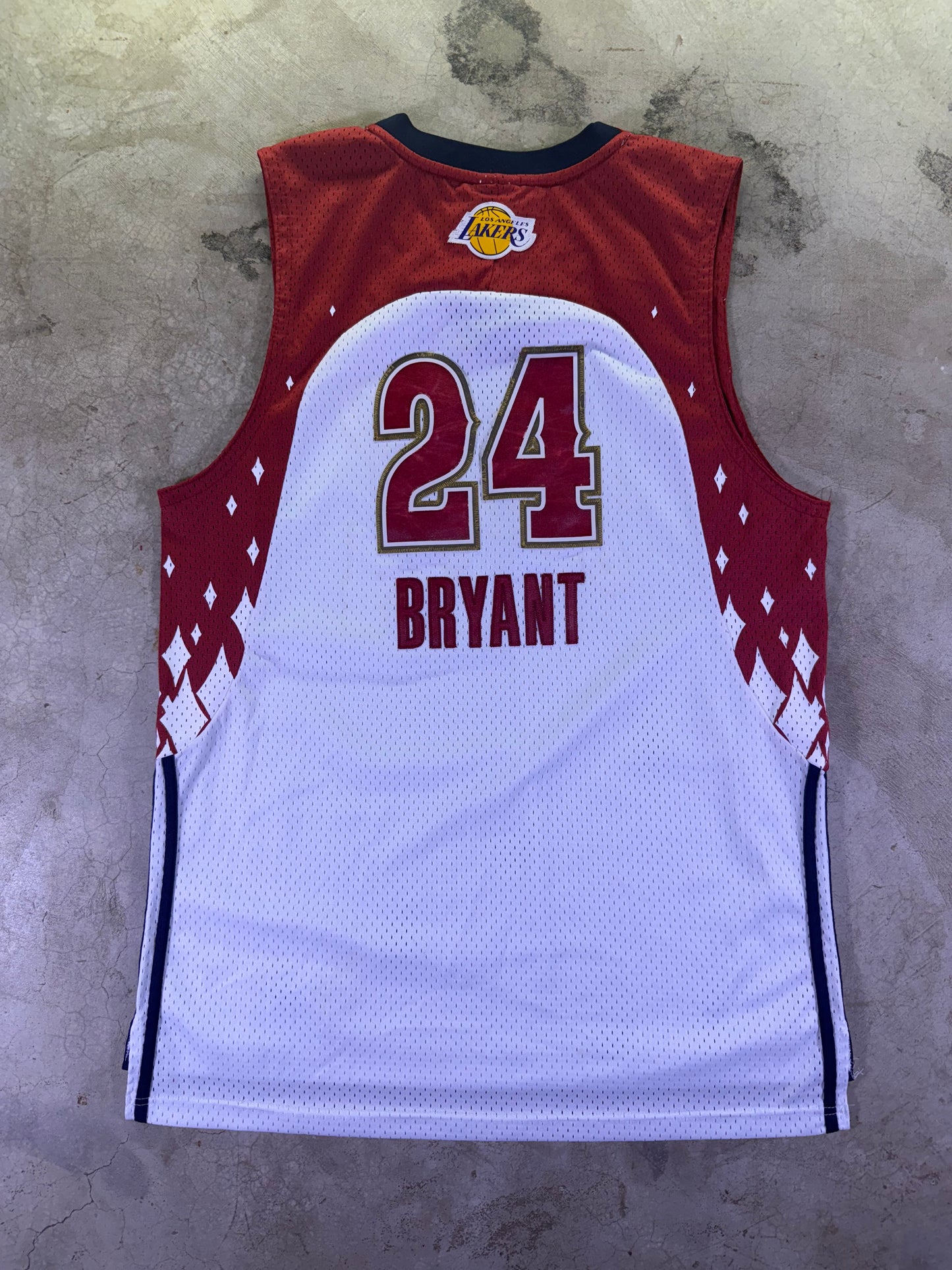 (L)Adidas x NBA 2007 All Star ‘West’ Lakers Jersey Bryant #24