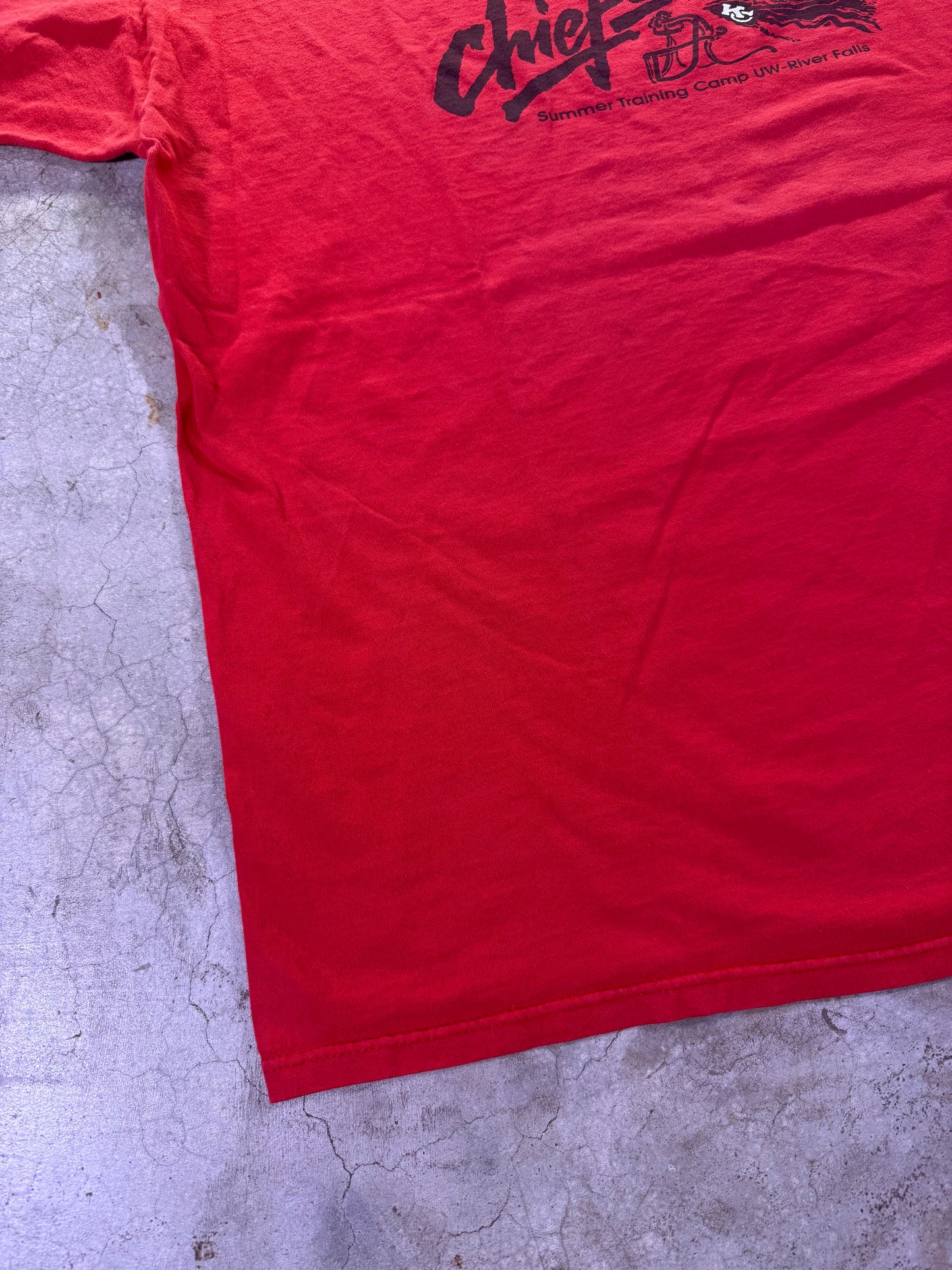 (XL)90s Chiefs Training Camp short sleeve t shirt