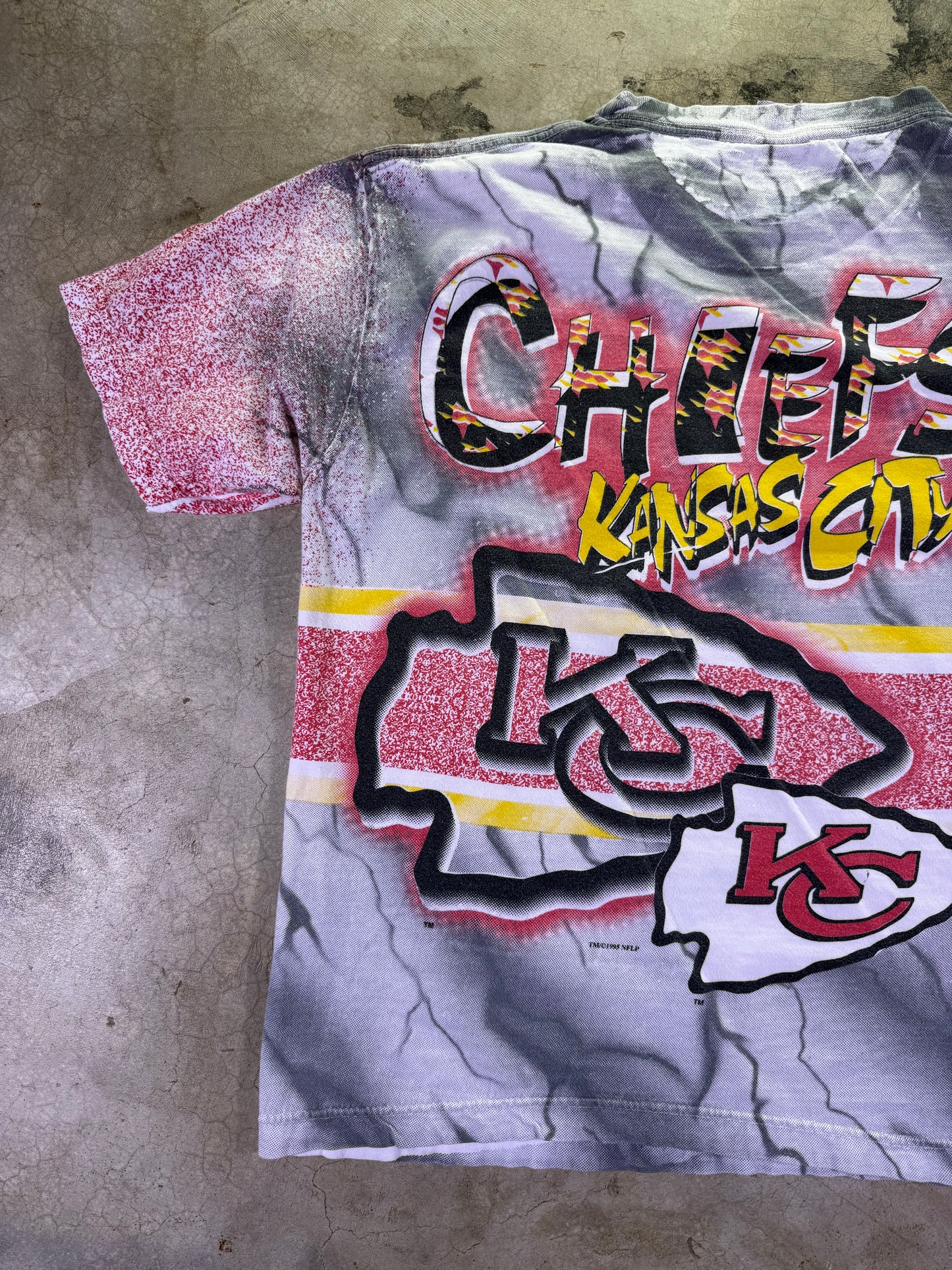 (L)1995 NFL x All Out Sports Warfields Apparel AOP T-shirt