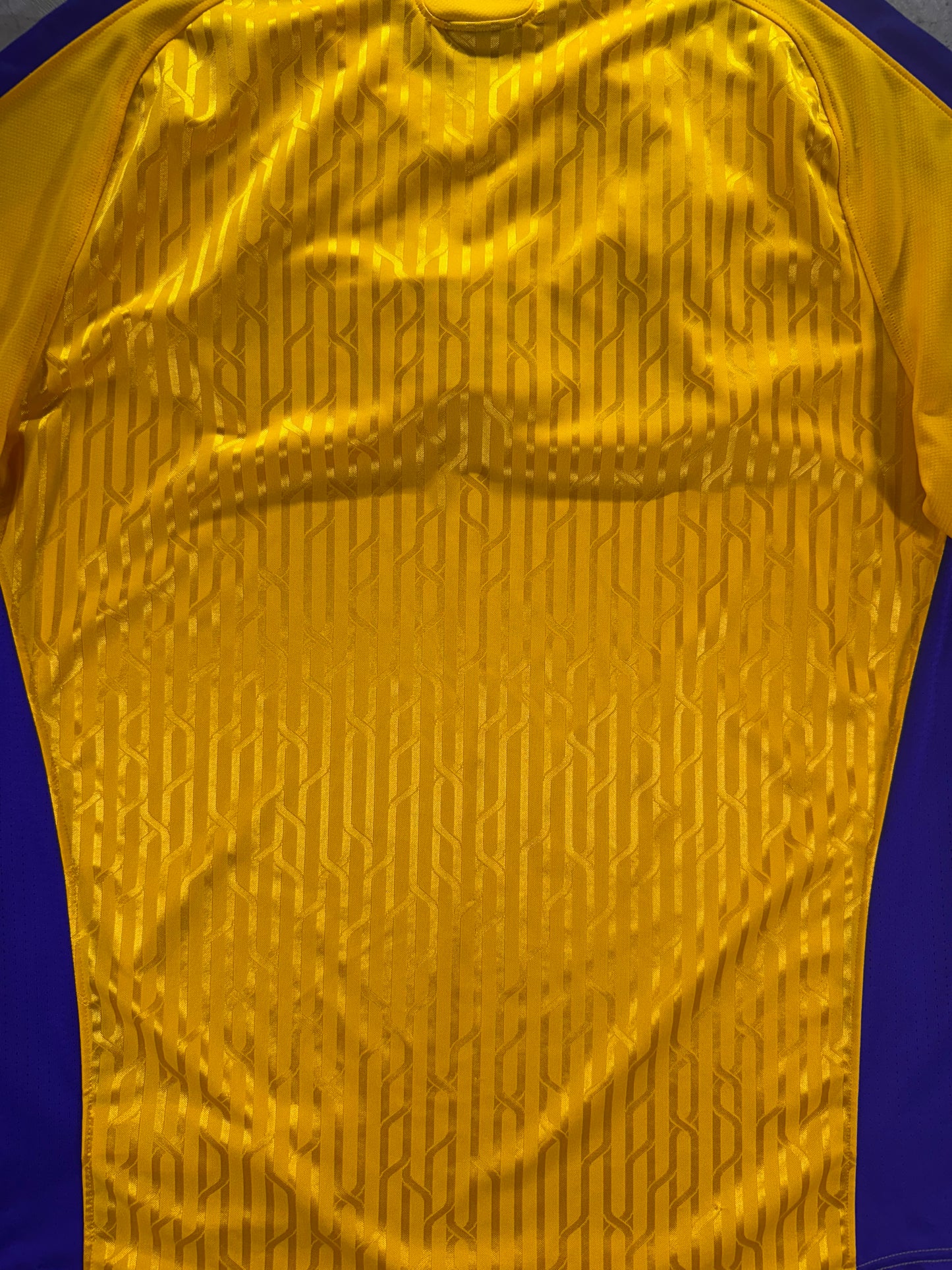 (XL) Adidas x NBA Los Angeles Lakers Euro League Long Sleeve Shirt Warmup Jersey