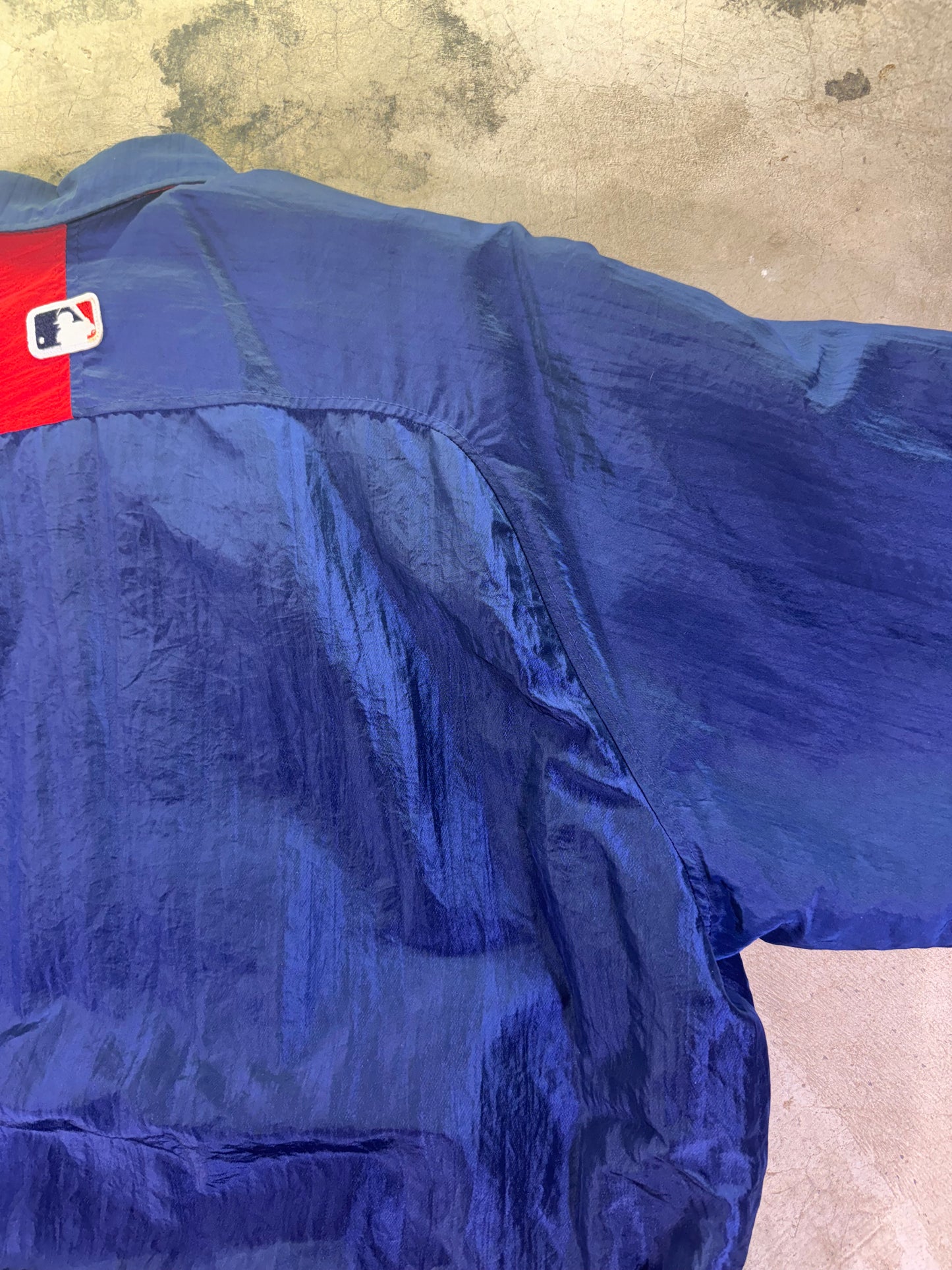 (XL) Starter x MLB Cleveland Indians Baseball Button Up Jacket