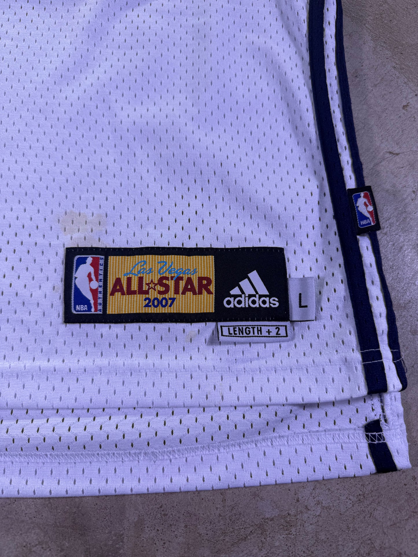(L)Adidas x NBA 2007 All Star ‘West’ Lakers Jersey Bryant #24