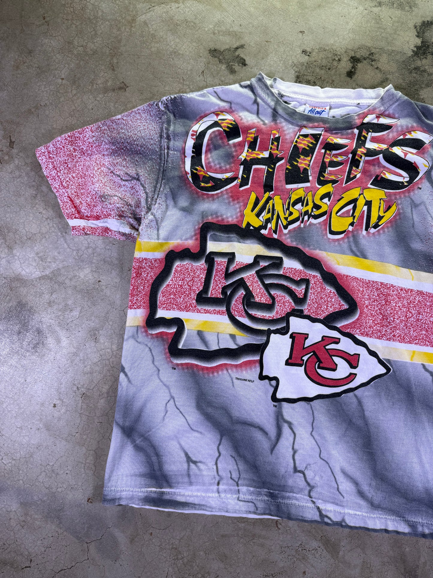 (L)1995 NFL x All Out Sports Warfields Apparel AOP T-shirt