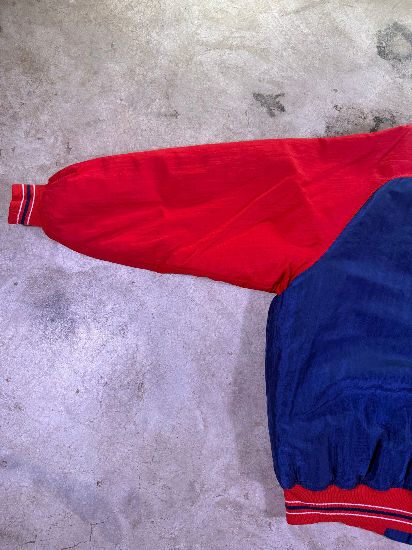 (XL) Starter x MLB Cleveland Indians Baseball Button Up Jacket