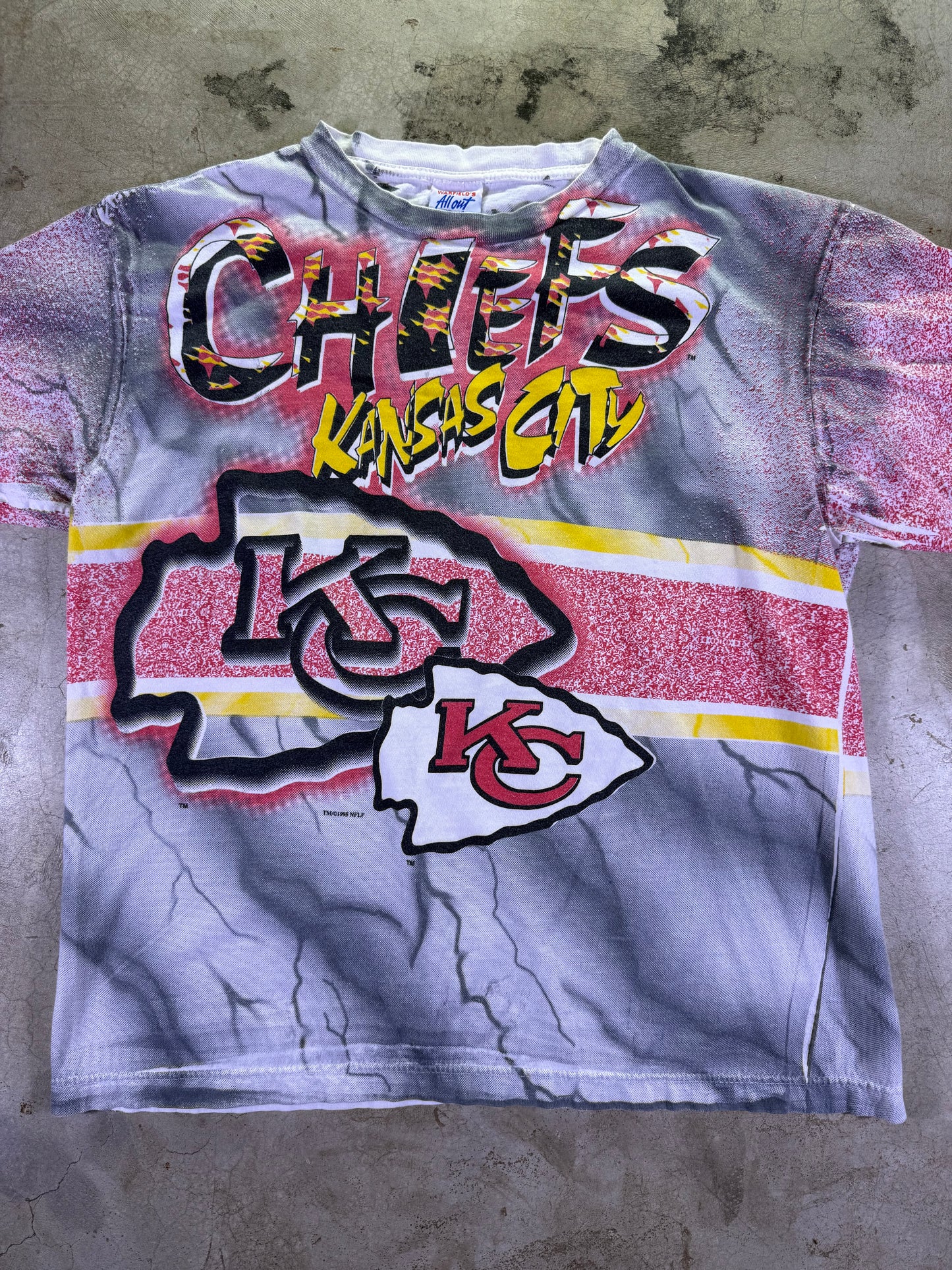 (L)1995 NFL x All Out Sports Warfields Apparel AOP T-shirt