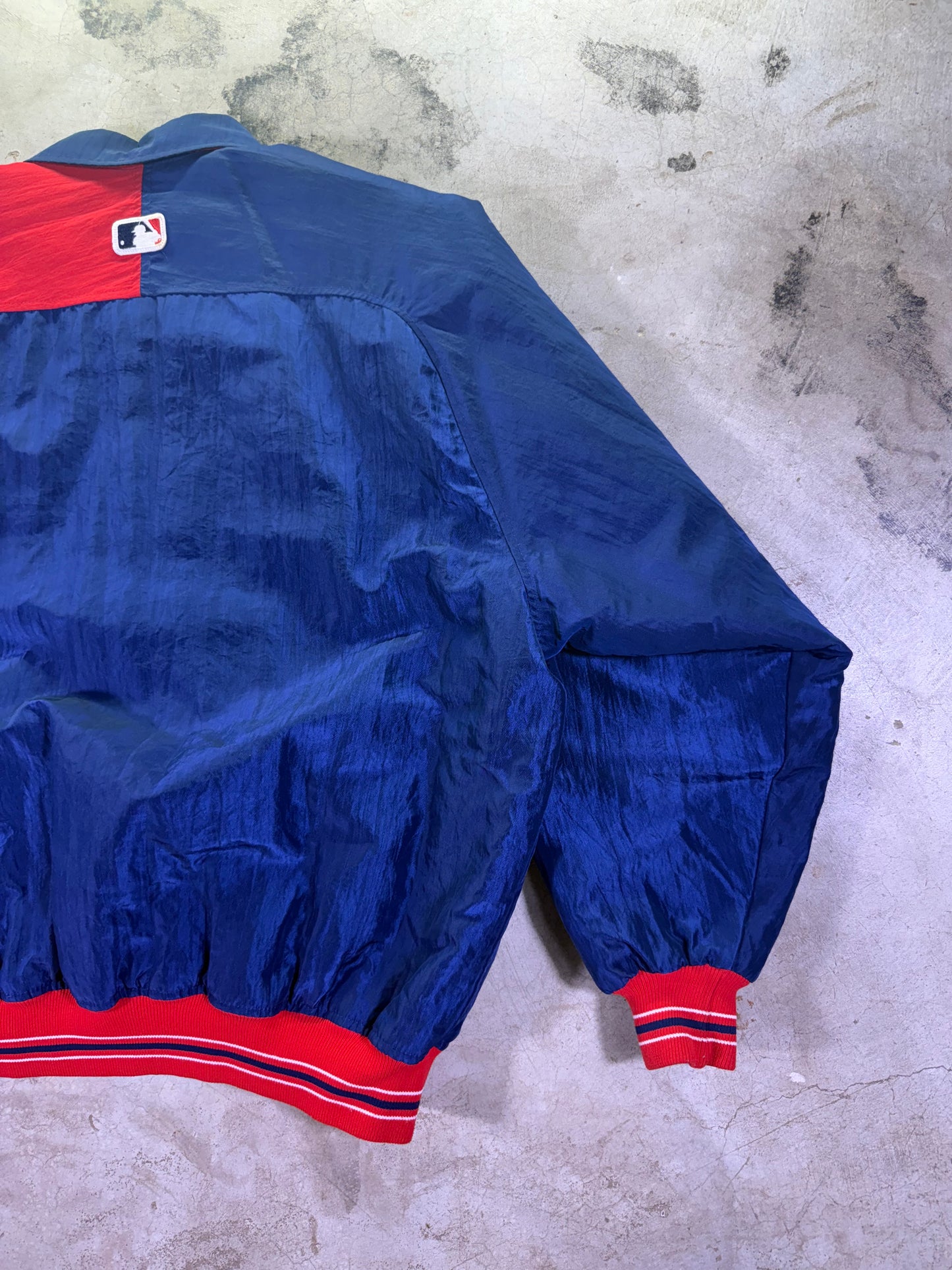 (XL) Starter x MLB Cleveland Indians Baseball Button Up Jacket