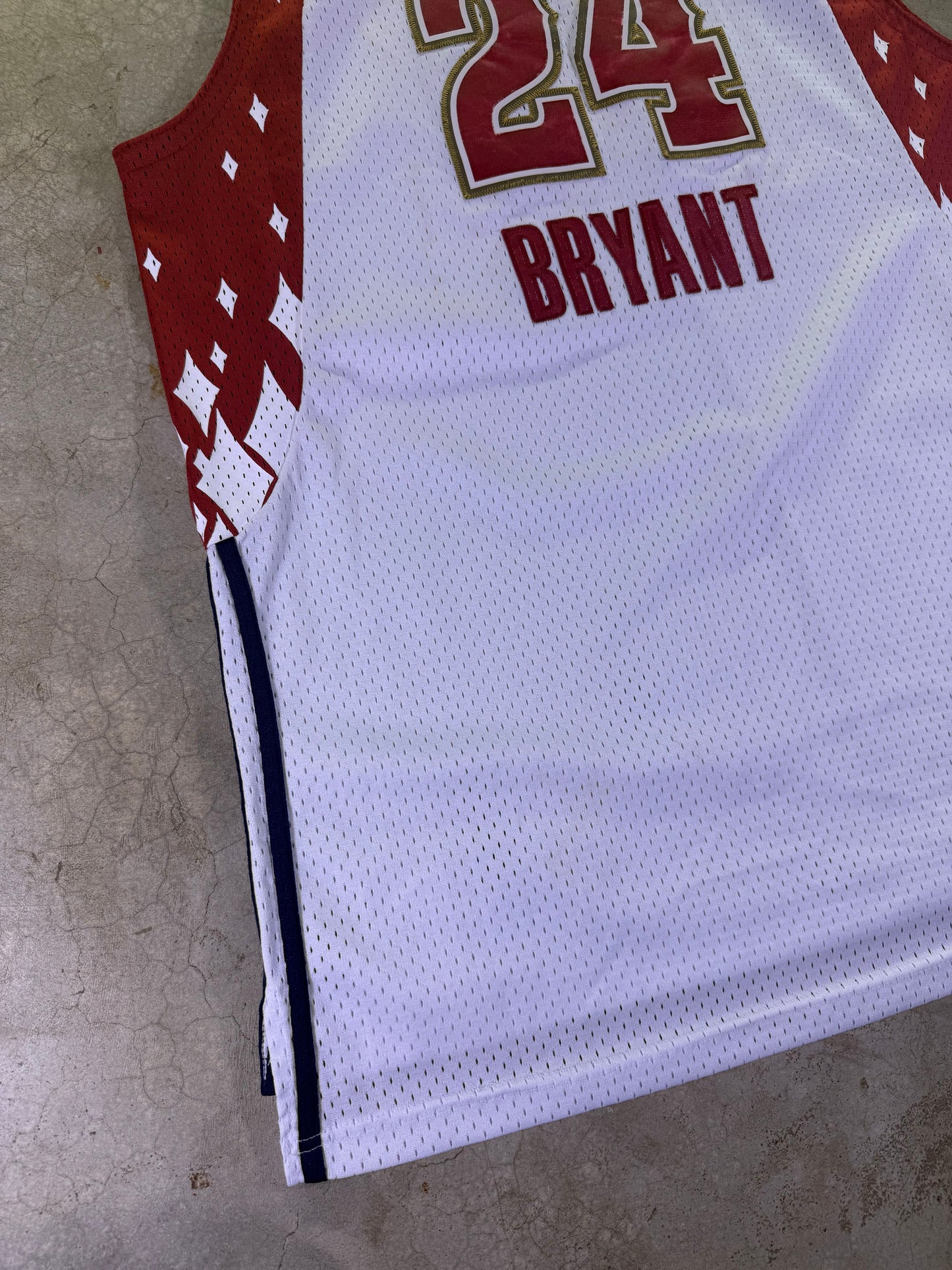 (L)Adidas x NBA 2007 All Star ‘West’ Lakers Jersey Bryant #24