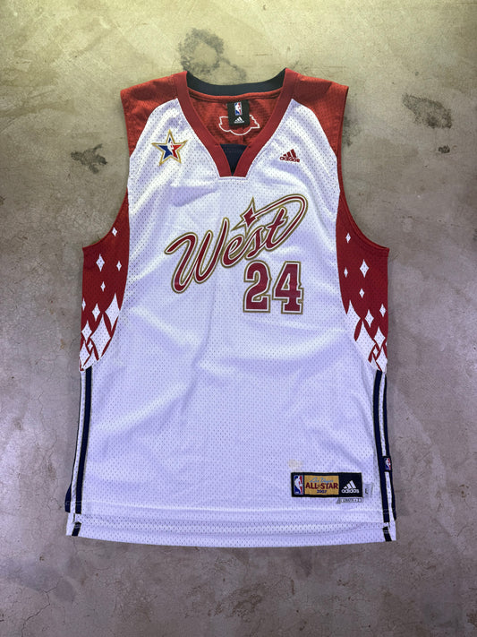 (L)Adidas x NBA 2007 All Star ‘West’ Lakers Jersey Bryant #24