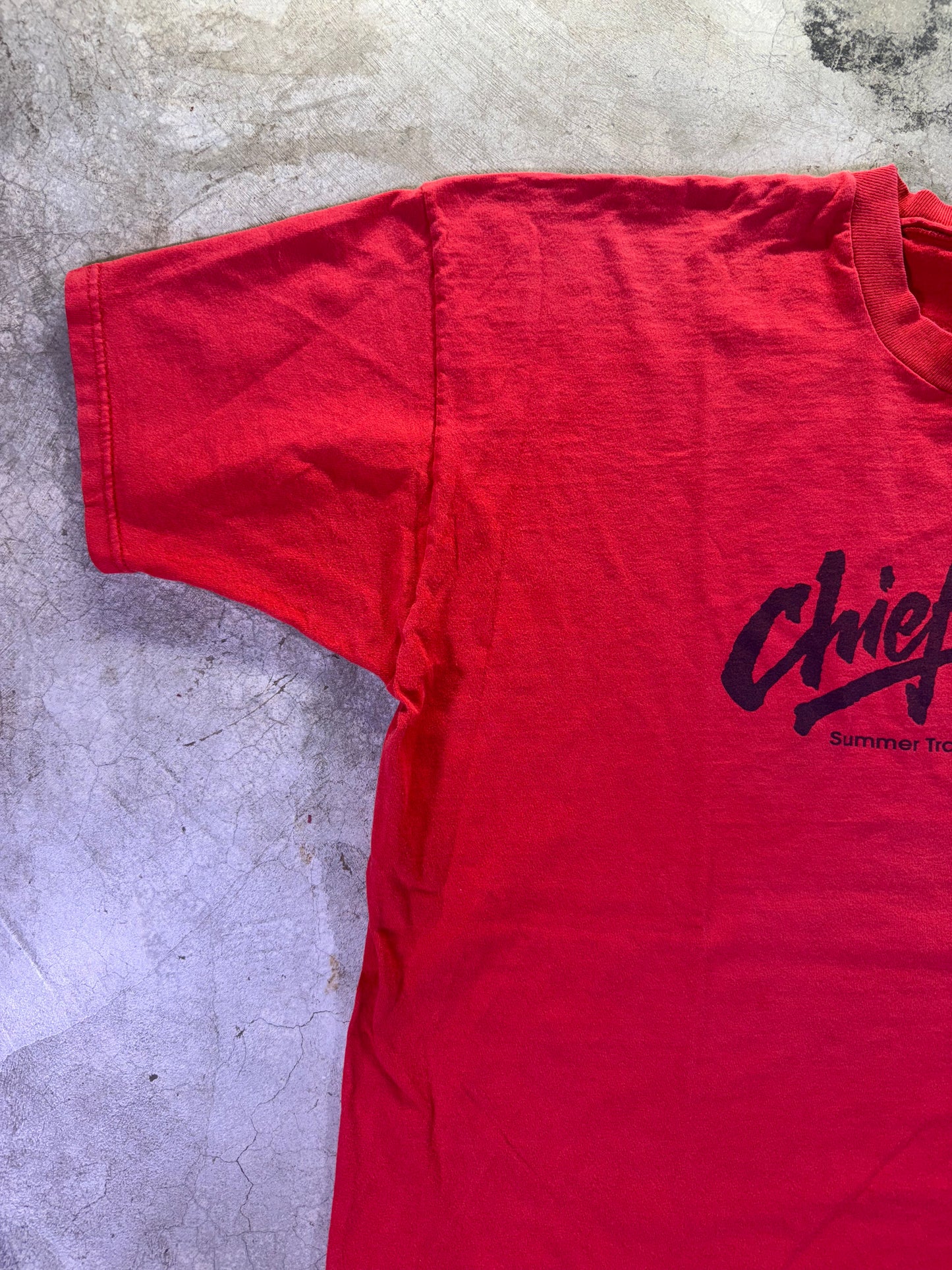 (XL)90s Chiefs Training Camp short sleeve t shirt