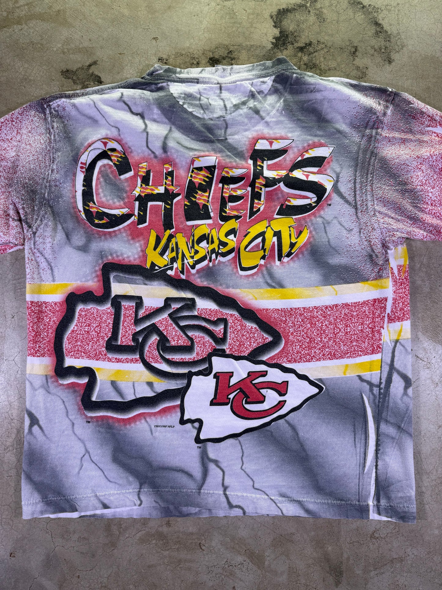 (L)1995 NFL x All Out Sports Warfields Apparel AOP T-shirt