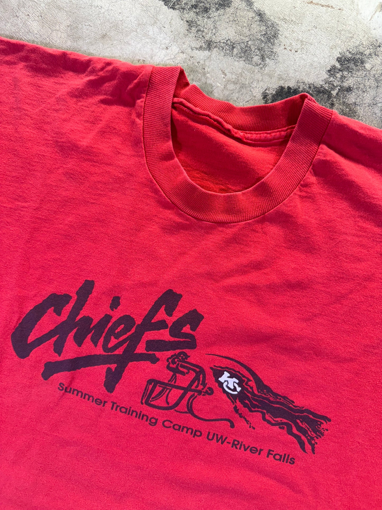 (XL)90s Chiefs Training Camp short sleeve t shirt