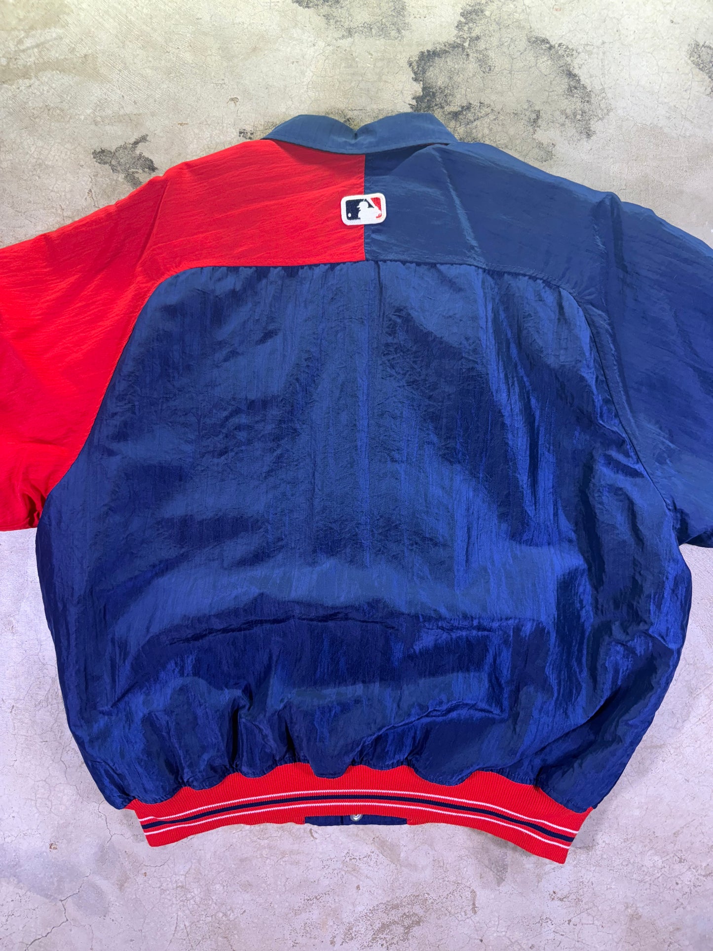 (XL) Starter x MLB Cleveland Indians Baseball Button Up Jacket