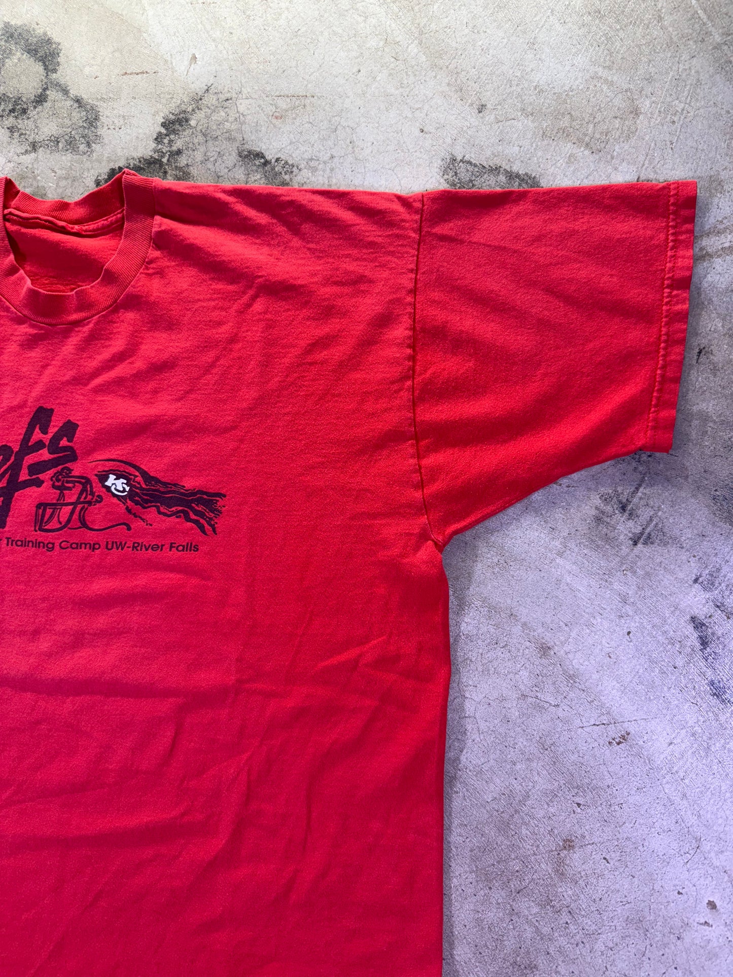 (XL)90s Chiefs Training Camp short sleeve t shirt