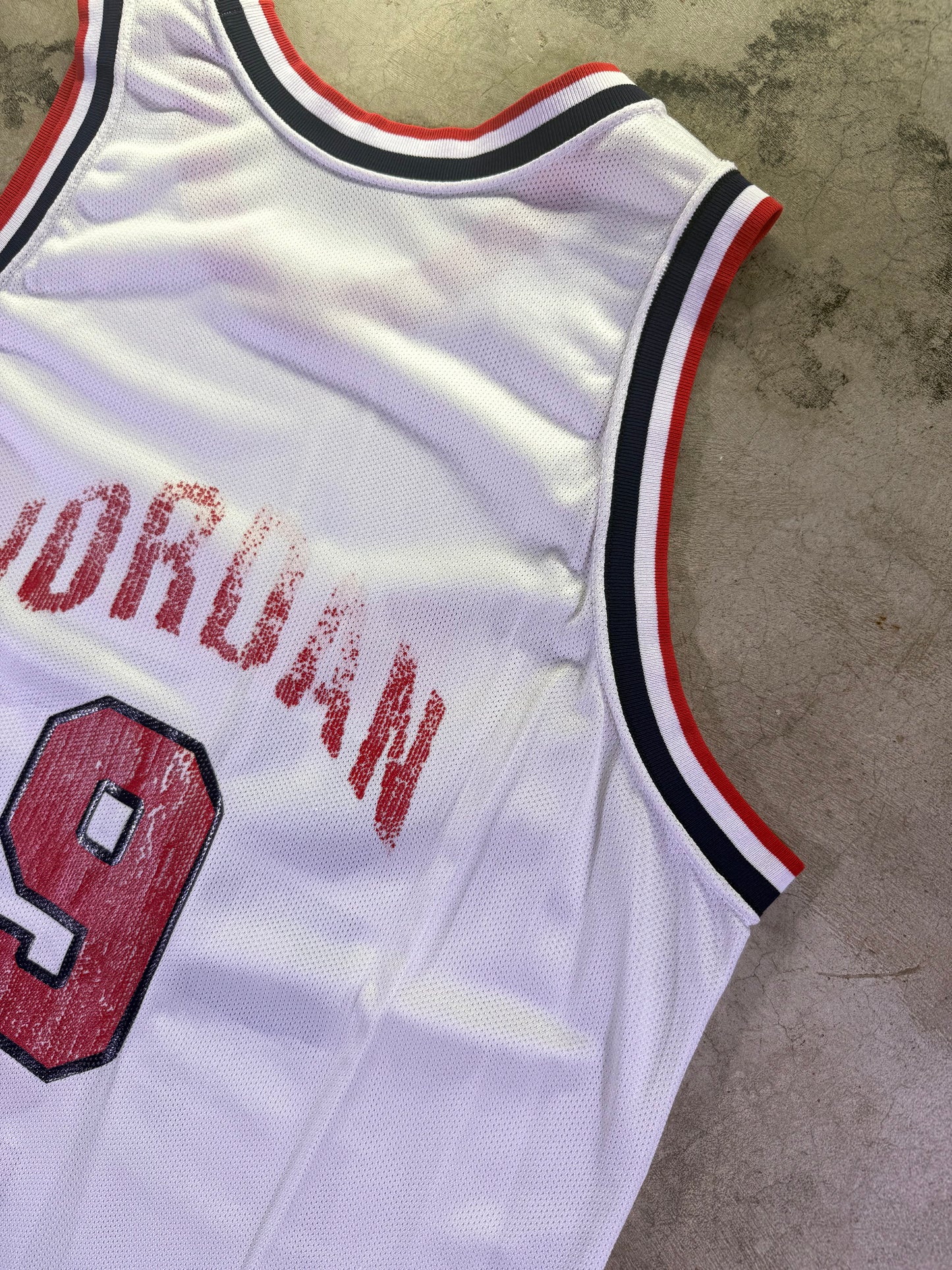 (XL)48 Champion Dream Team USA Olympics Basketball Jersey Jordan #9